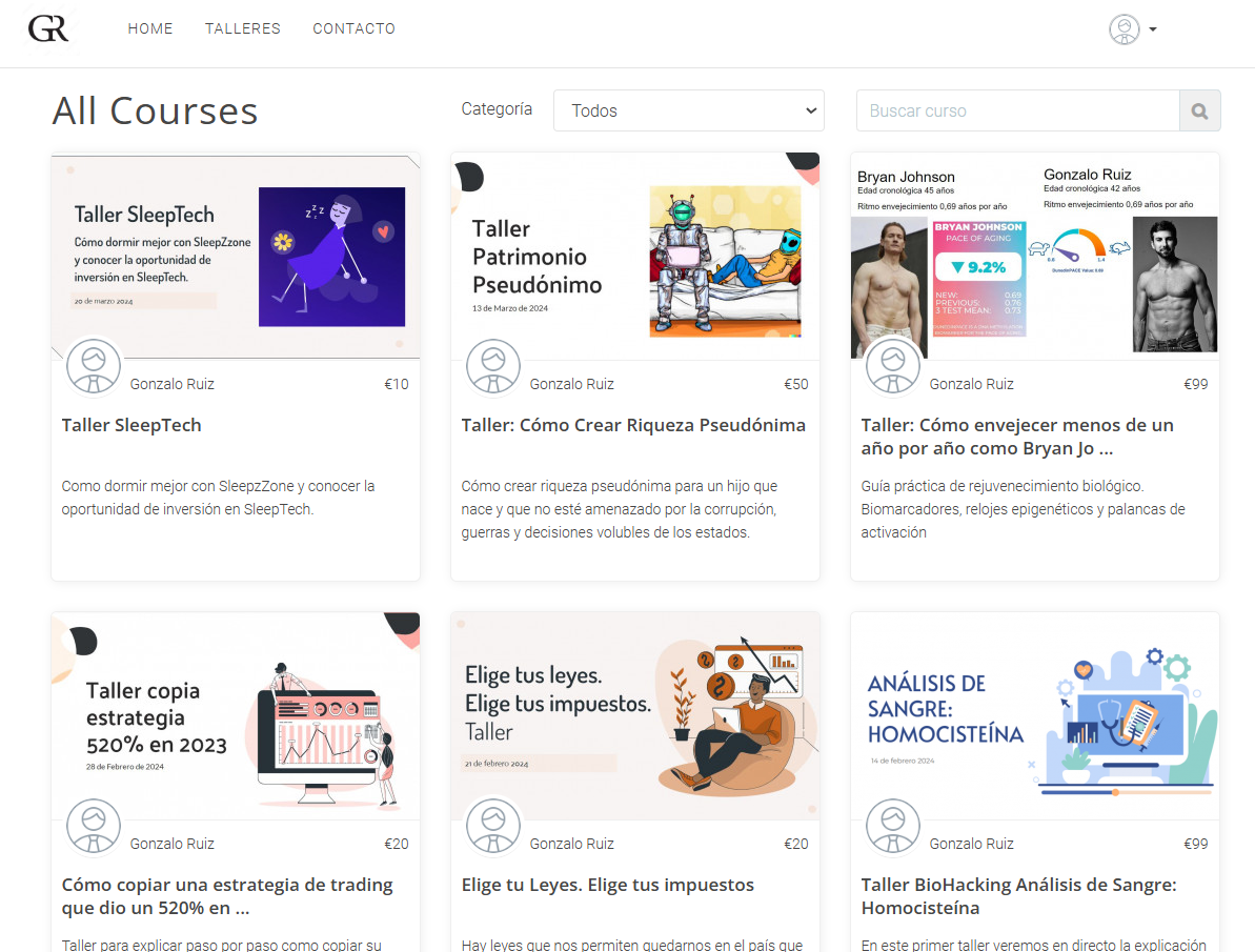 Pack todos mis cursos